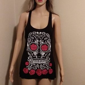 Sugar skull tank top